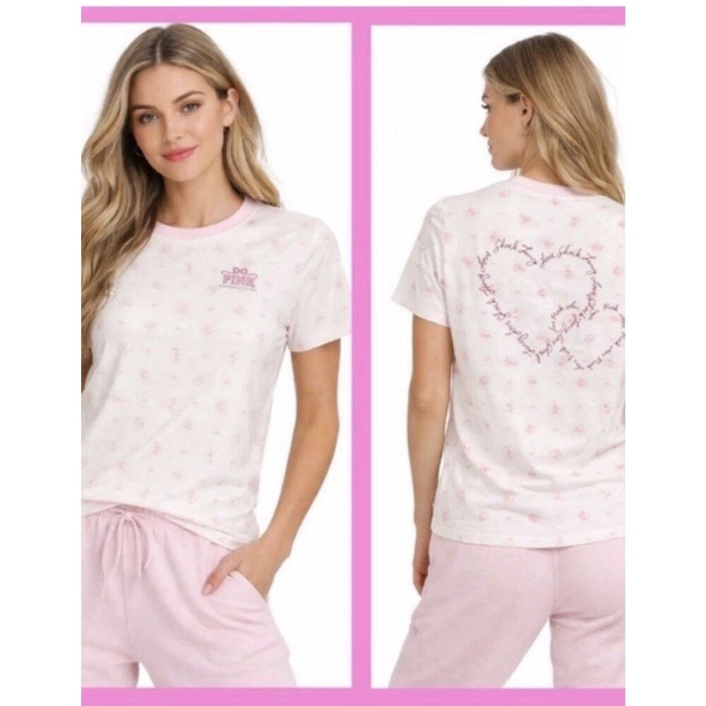 Love Shack Fancy X Pink T-Shirt XSM